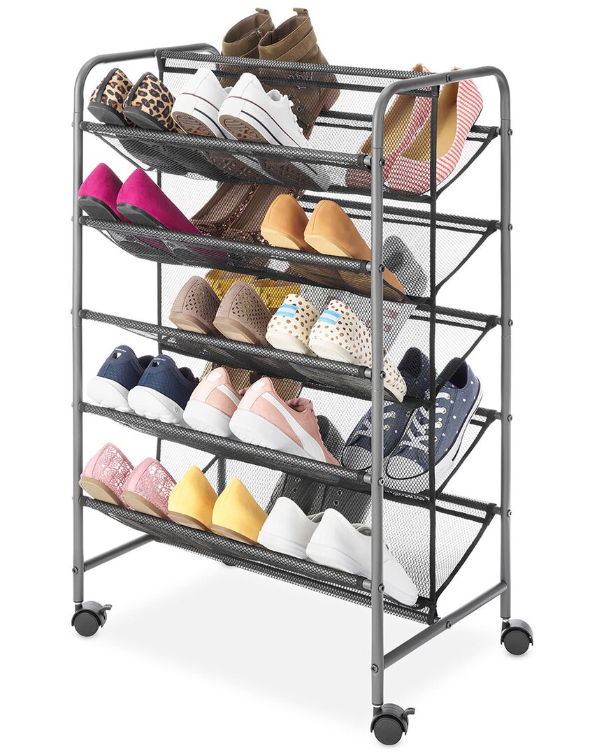 Whitmor 5-tier Shoe Cart