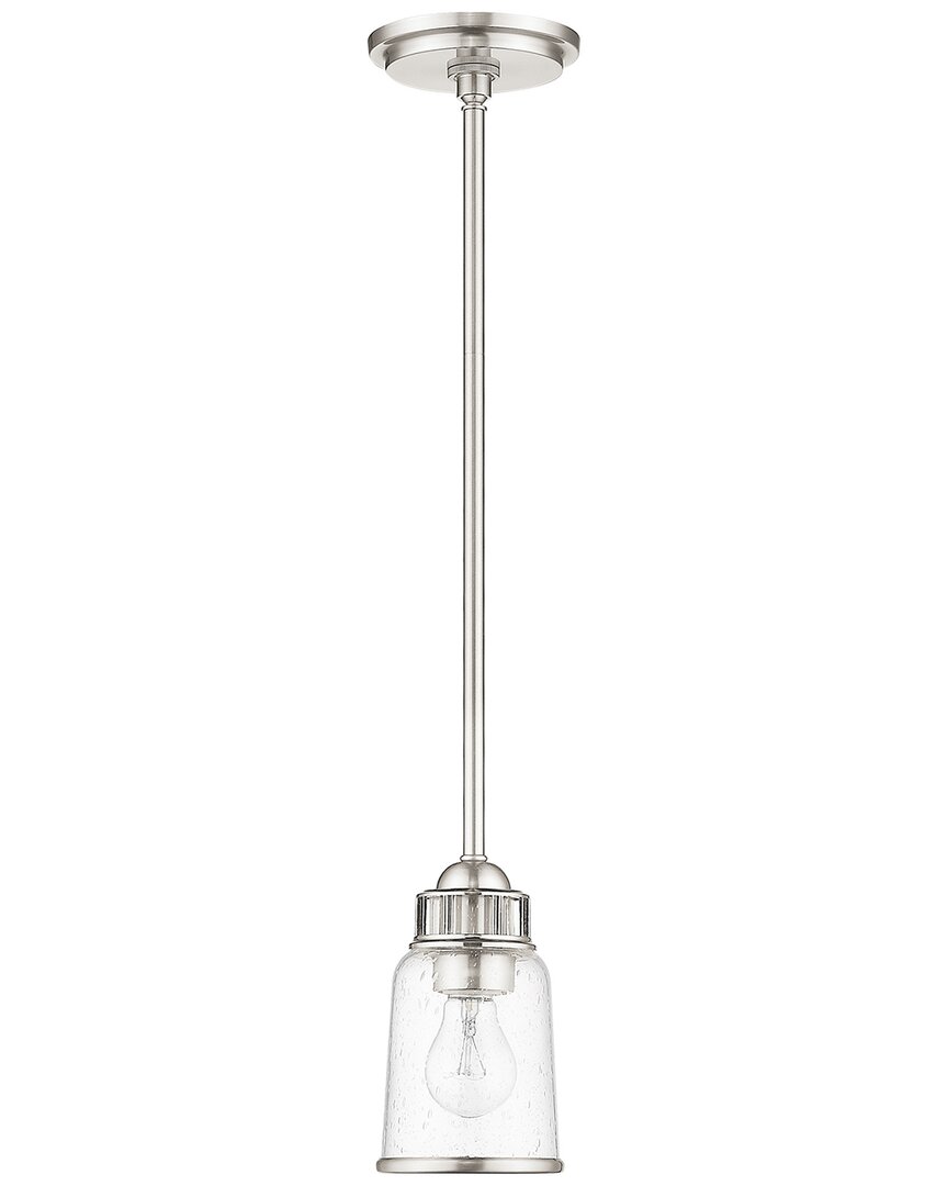 Livex Lighting Lawrenceville 1 Lt Bn Mini Pendant