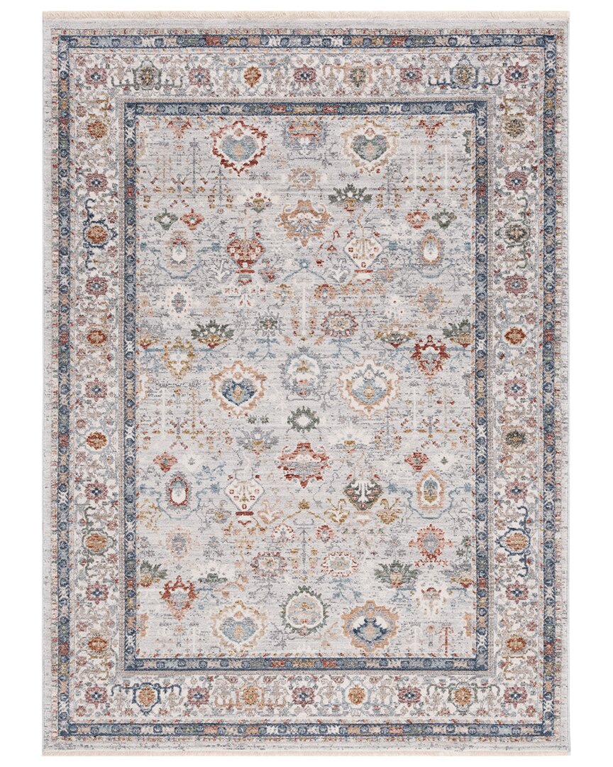 Ralph Lauren Lauren Fairhaven Power Loomed Spacedyed Rug In Grey
