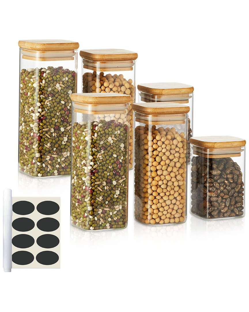 BERKWARE BERKWARE MINI GLASS JAR SET & AIR TIGHT SEALABLE CONTAINERS