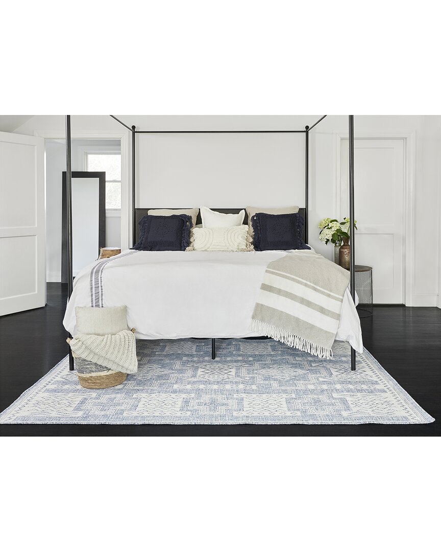 Momeni Hampton Indoor/outdoor Transitional Rug In Blue