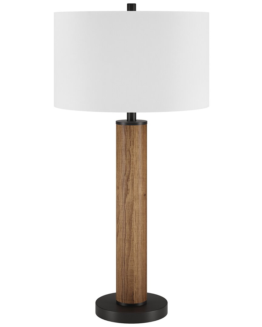 Abraham + Ivy Harlow 29in Table Lamp In Metallic