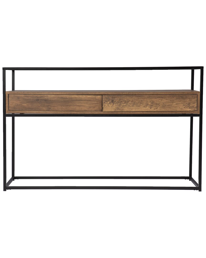 Sei Furniture Olivern Storage Console Table