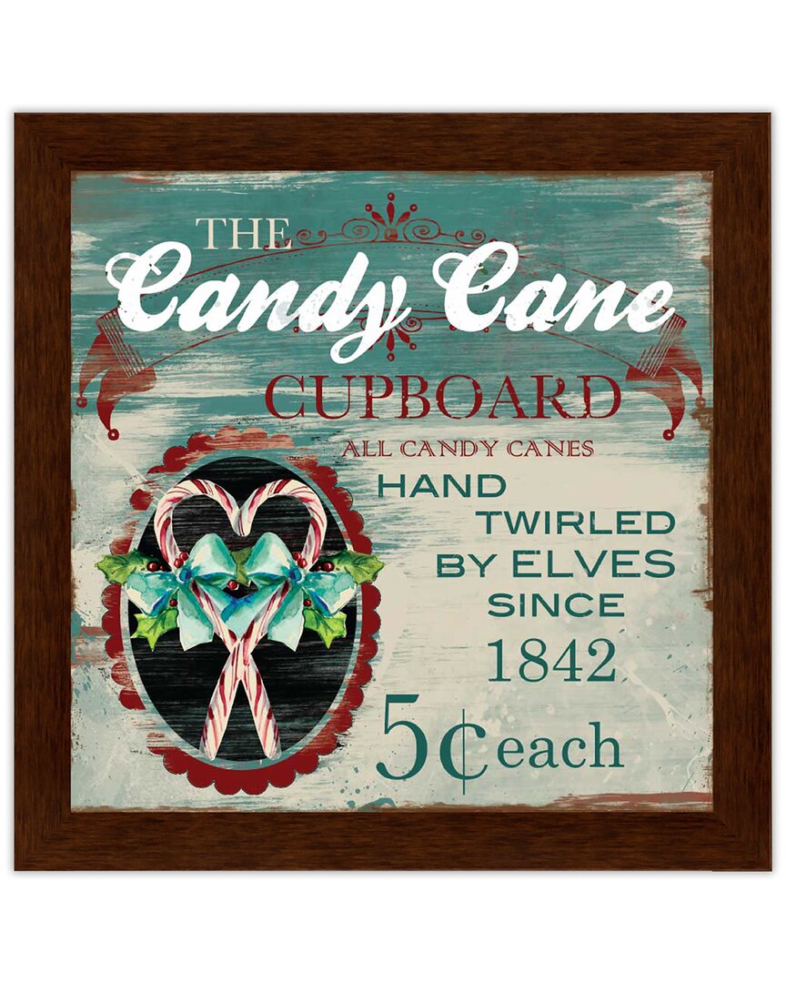 Courtside Market Wall Decor Courtside Market The Candy Cane Framed Art In Multicolor