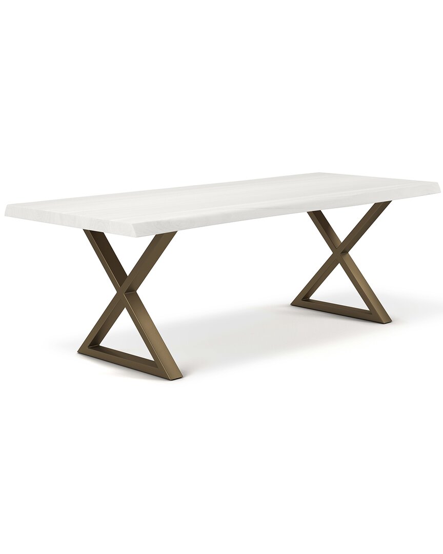 URBIA URBIA BROOKS 116IN X BASE DINING TABLE