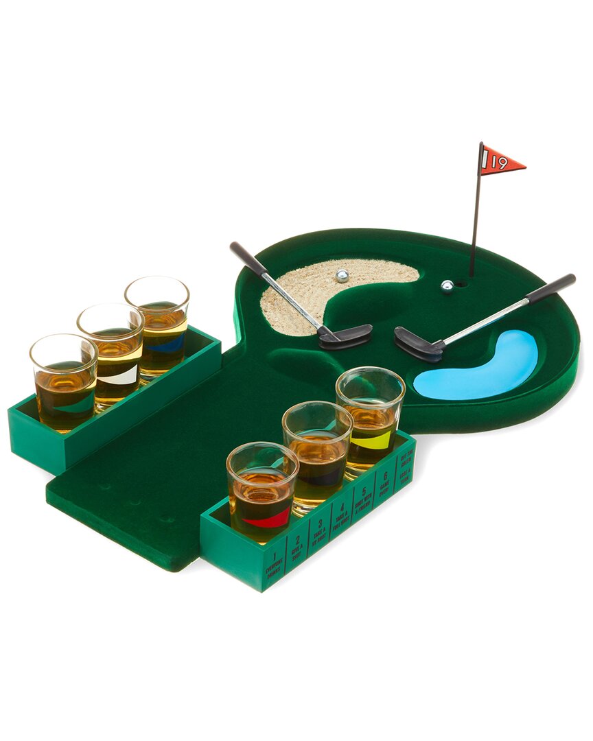 Shop Foster & Rye Putt And Shot Mini Golf Drinking Game In Green