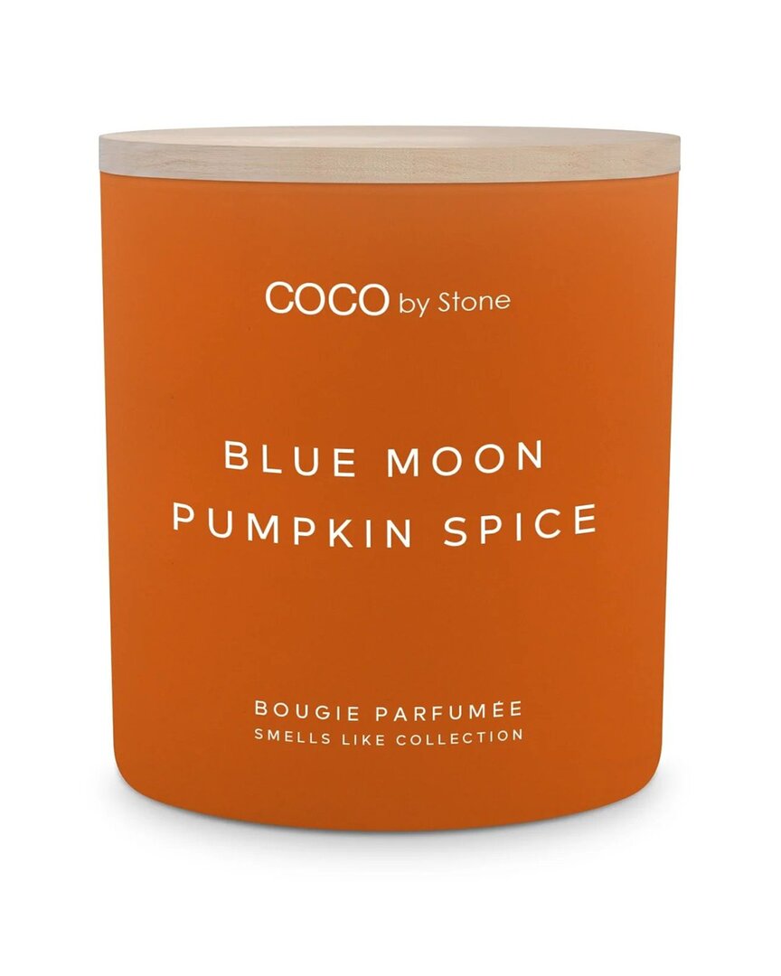 Coco By Stone Smells Like Blue Moon Pumpkin Spice 11oz Coconut Wax Candle