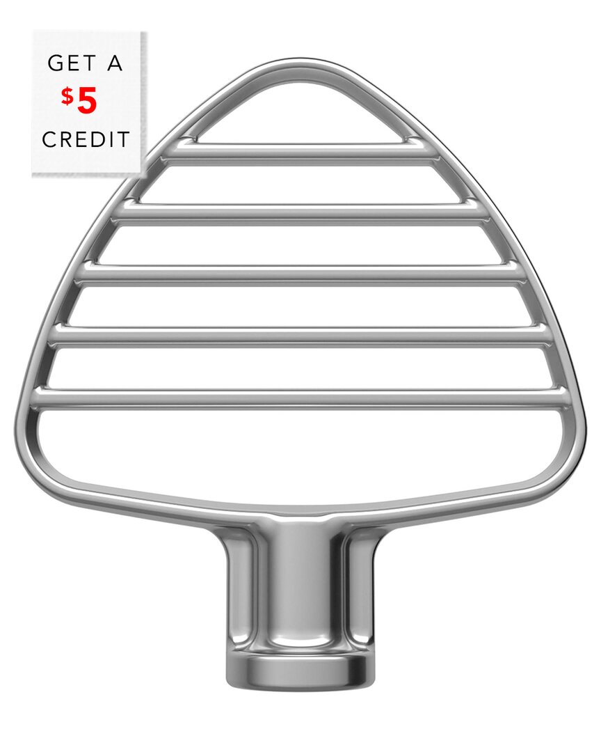 Kitchenaid Stainless Steel Pastry Beater For Tilt Head Stand Mixers$5 Credit With $5 Credit