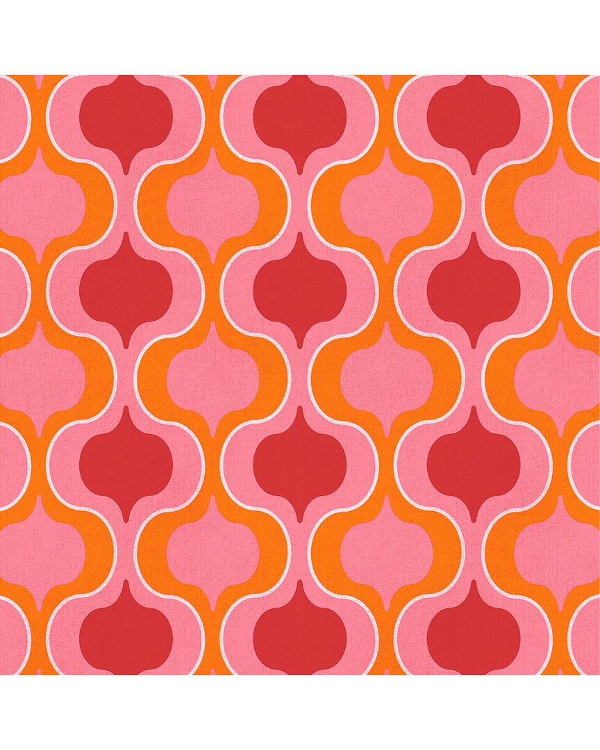 Manhattan Comfort Wallpaper In Pink