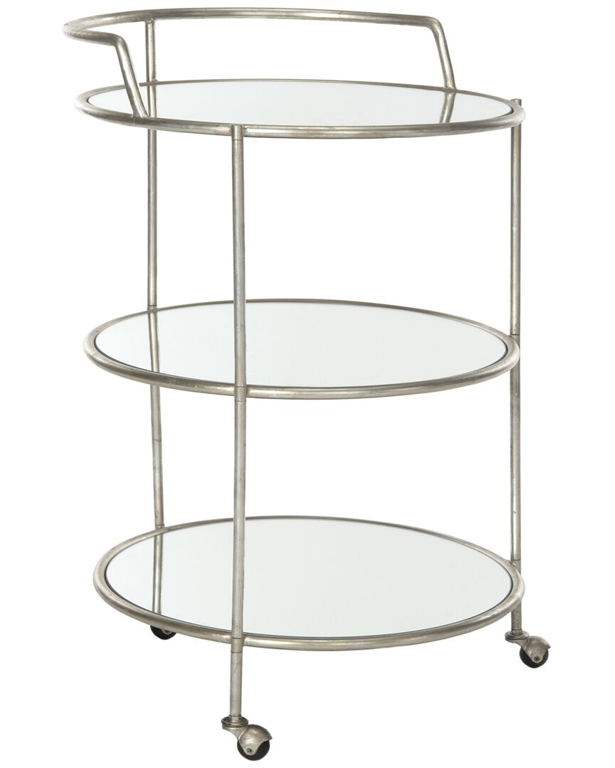 Safavieh Dulcinea Bar Cart In Silver