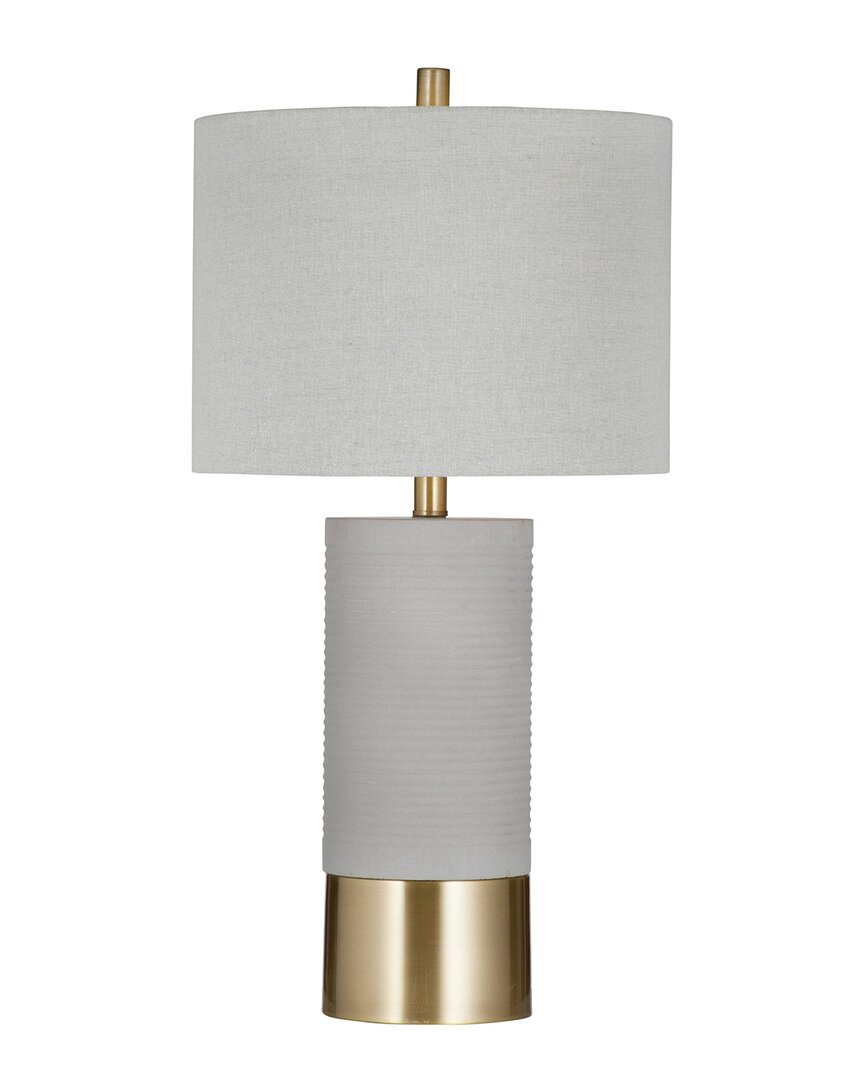 Bassett Mirror Tano Table Lamp In Grey