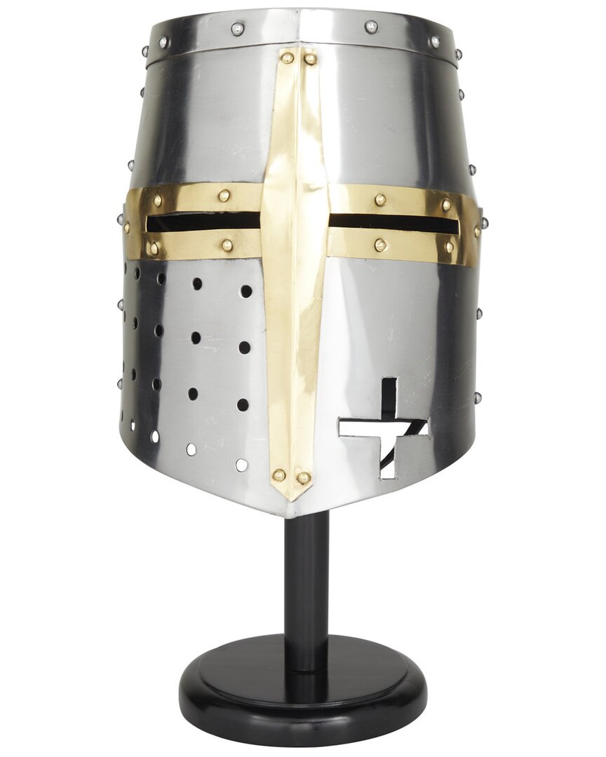 Peyton Lane Silver Vintage Helmet