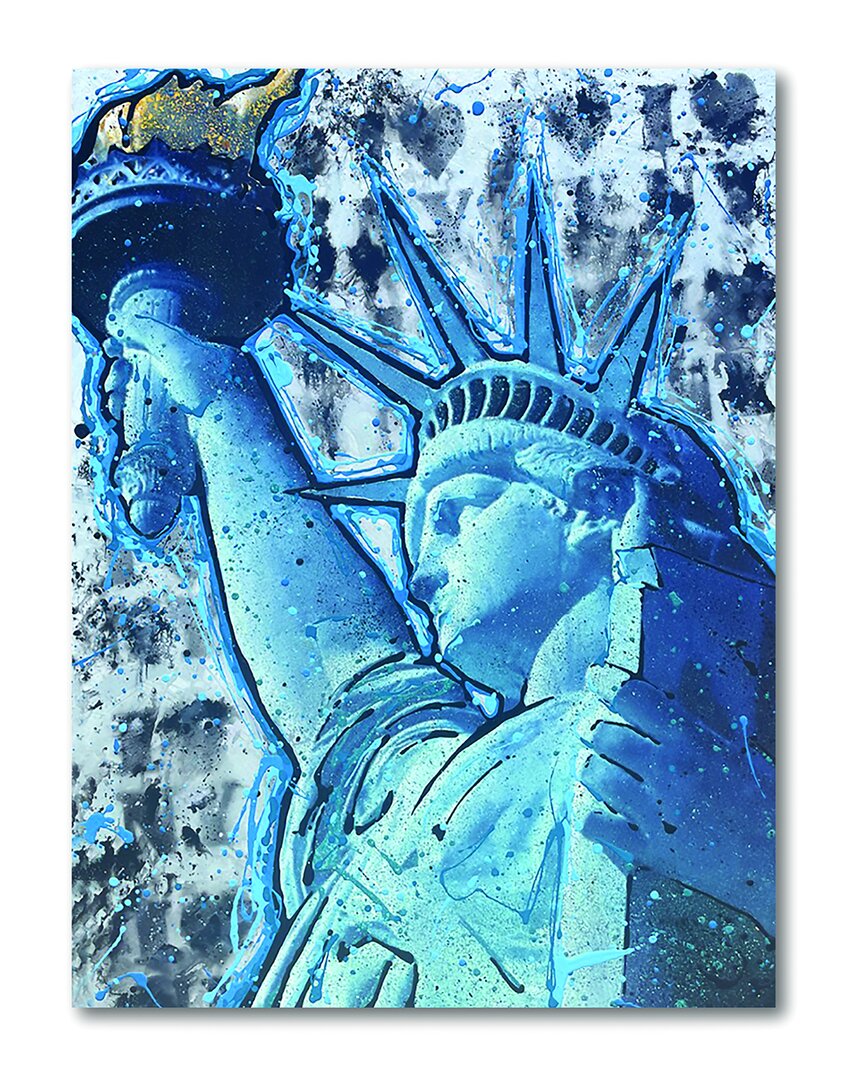 Courtside Market Lady Liberty Canvas Wall Art
