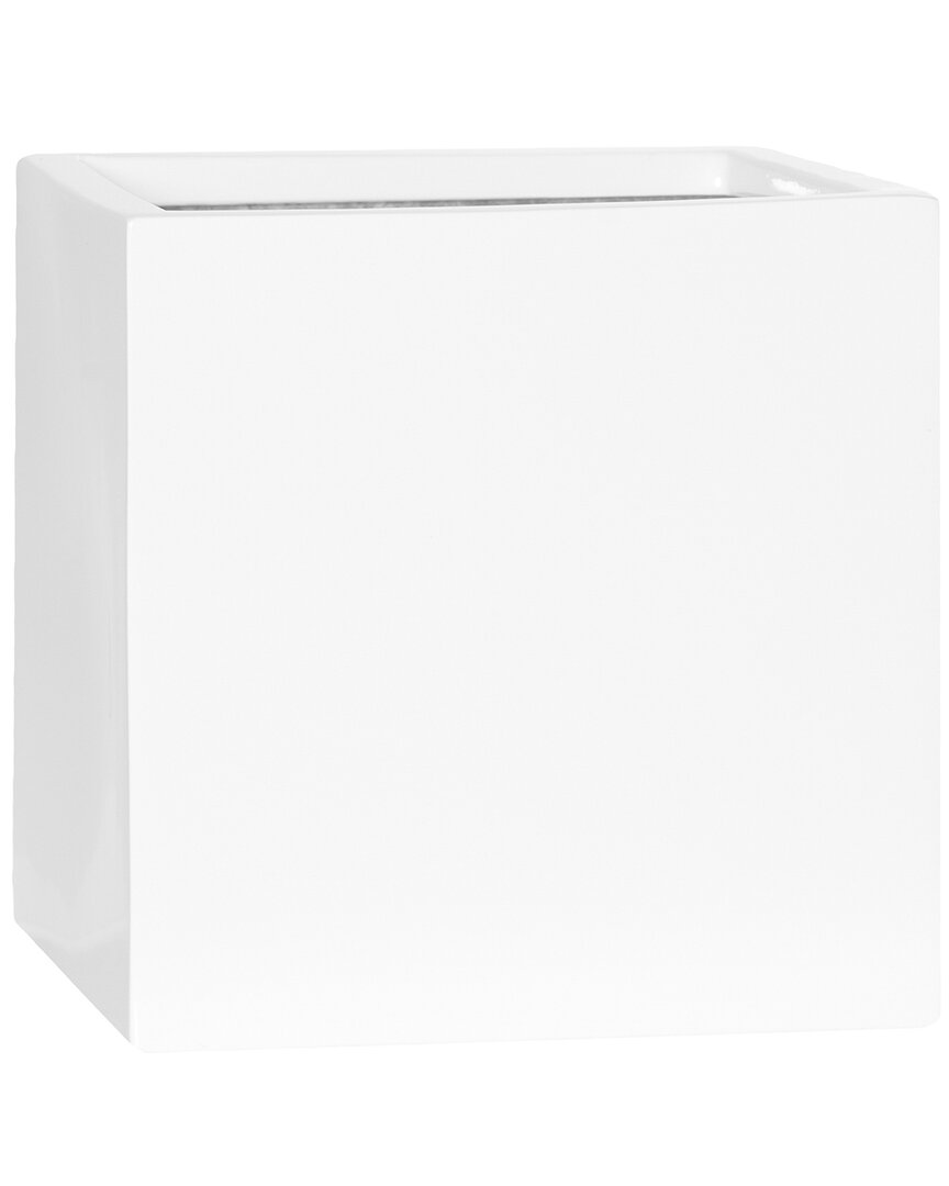 Creative Displays Pottery Pots White Fiberstone Pot In White