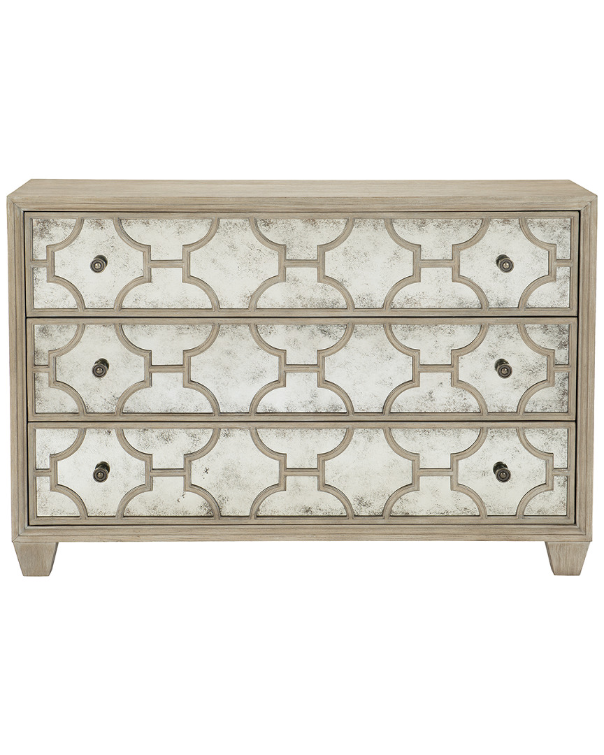 Bernhardt Santa Barbara Antiqued Mirror Trim Chest