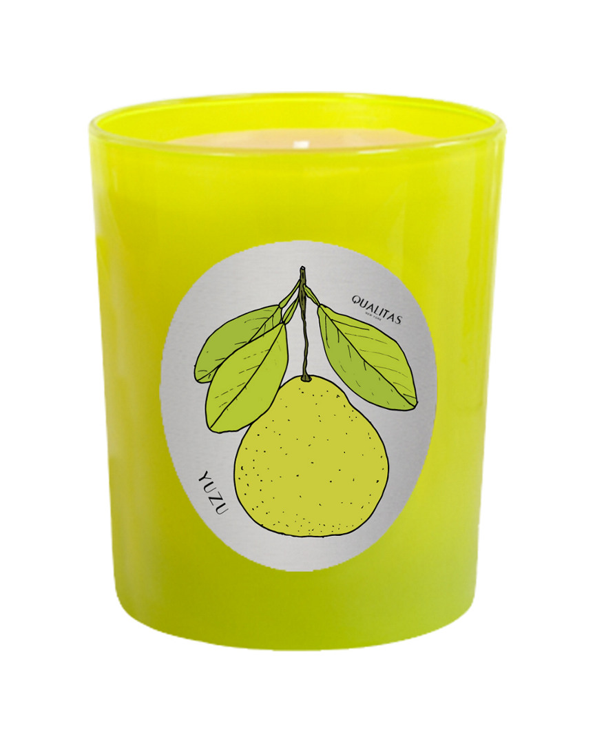 Qualitas Yuzu 6.5oz Beeswax Candle