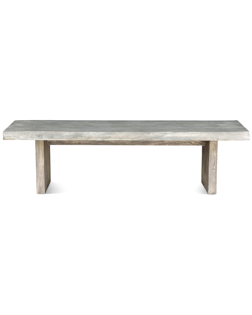 Urbia Brooks 65in Sandblasted Bench