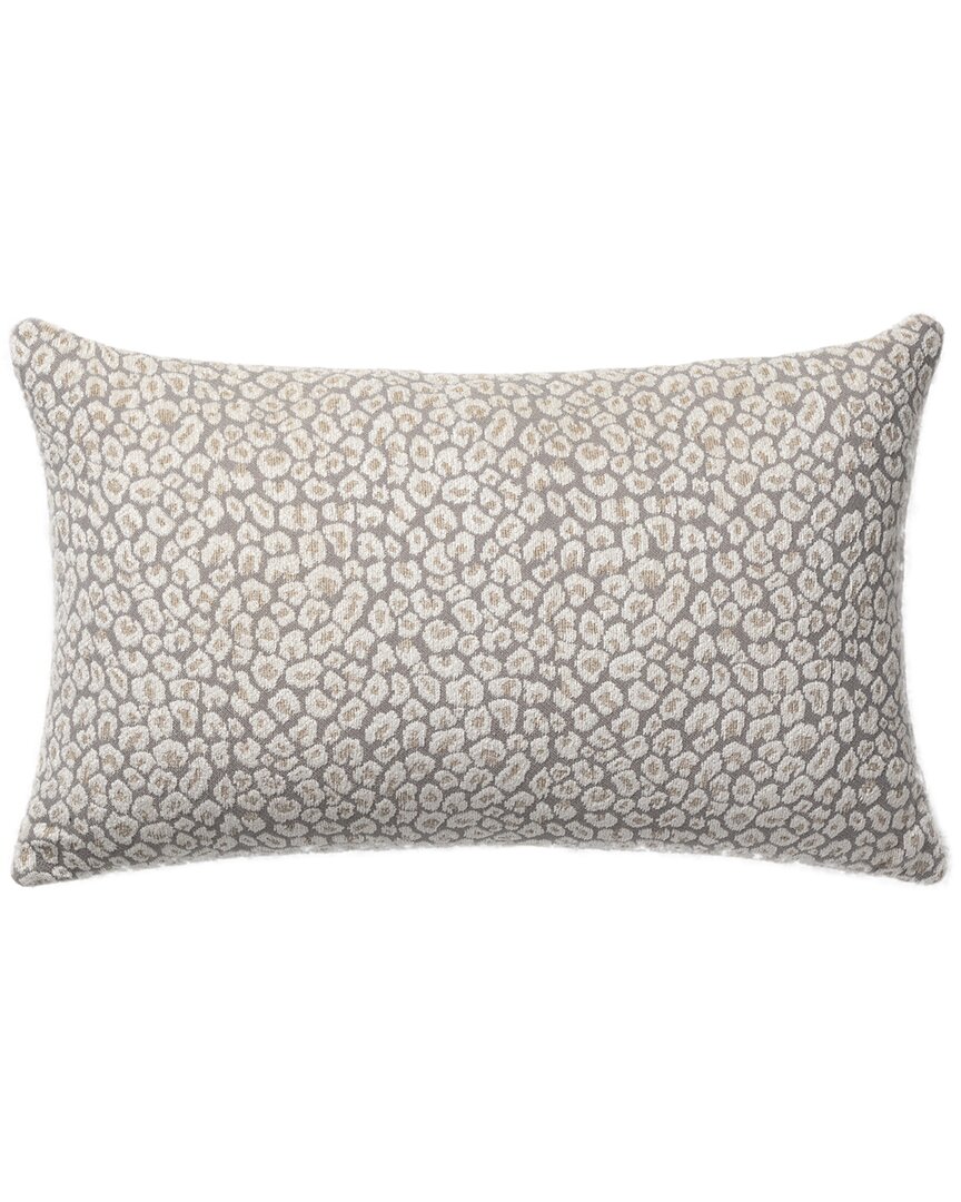 Linum Home Textiles Spots Cream Lumbar Pillow Cover