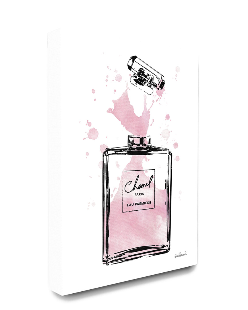 Stupell Pretty Pink Watercolor Perfume Bottle Splash