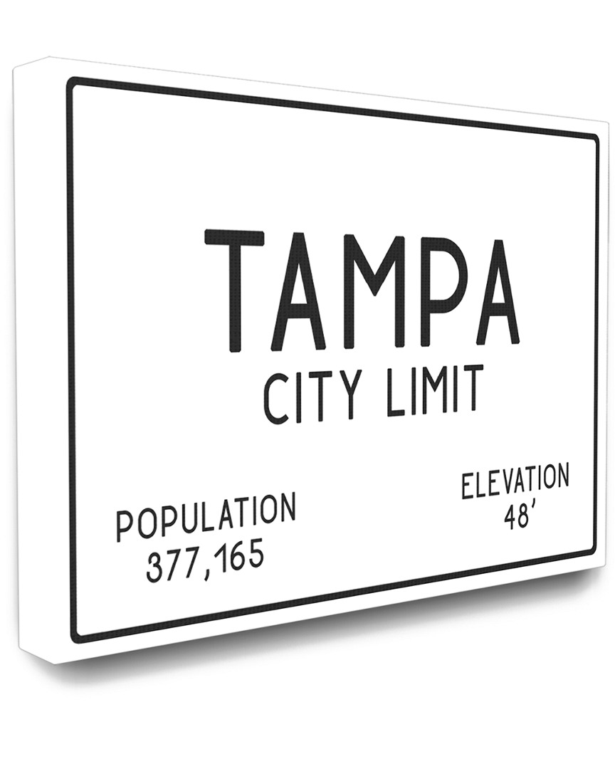 Stupell Industries Tampa City Limit