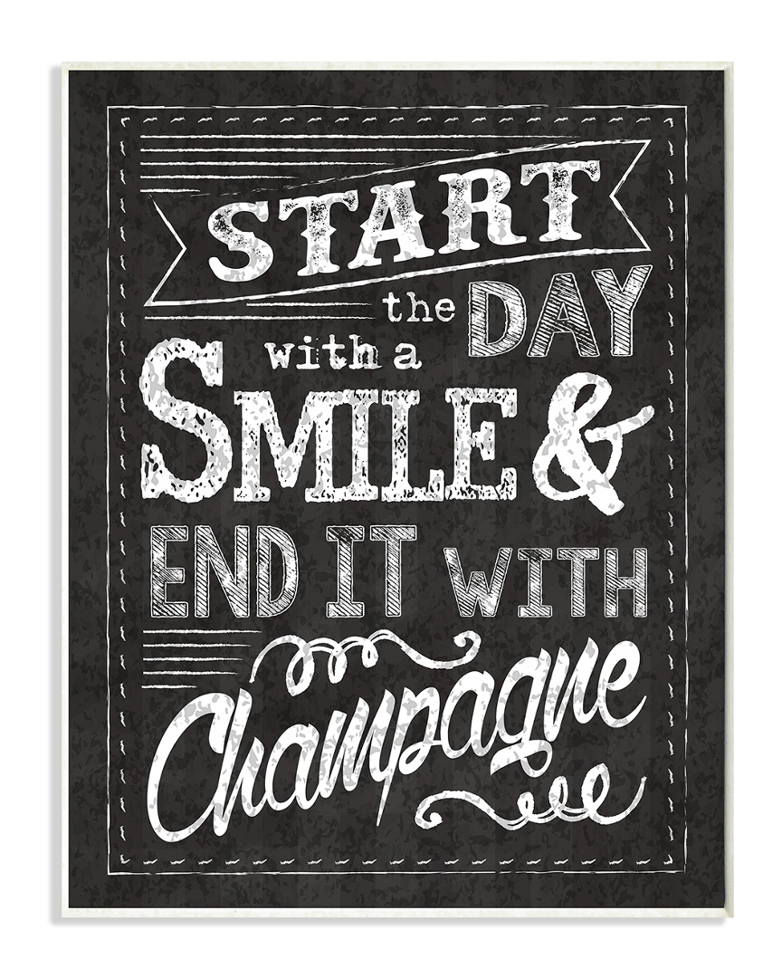 Stupell Home Decor Start The Day Art On Wood 10x15