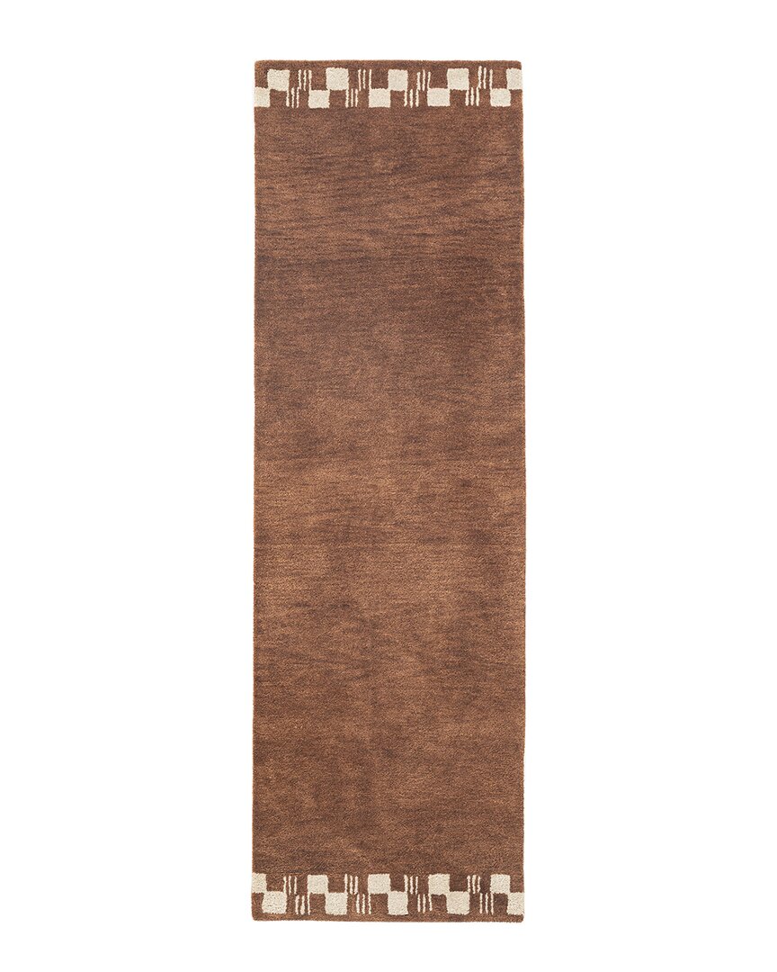 Obeetee Reverie Wool Rug In Red