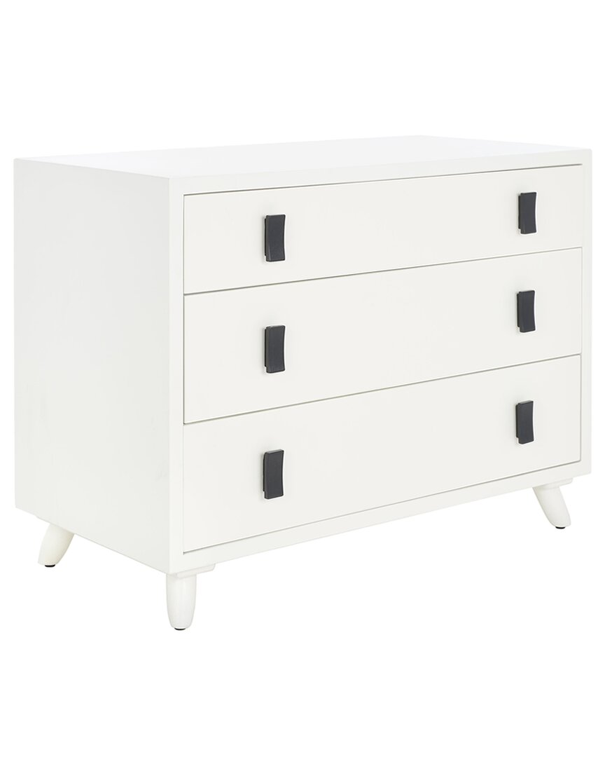 Safavieh Blaize 3 Drawer Chest In White