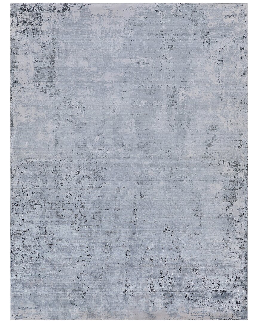 Exquisite Rugs Intrigue Power Loom Polyester & Acrylic Ivory Area Rug In Gray