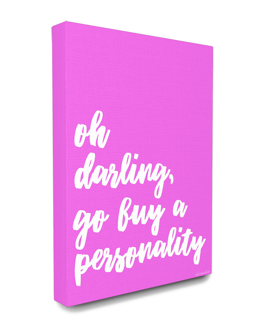 Stupell Home Decor Go Buy A Personality Humor Typography
