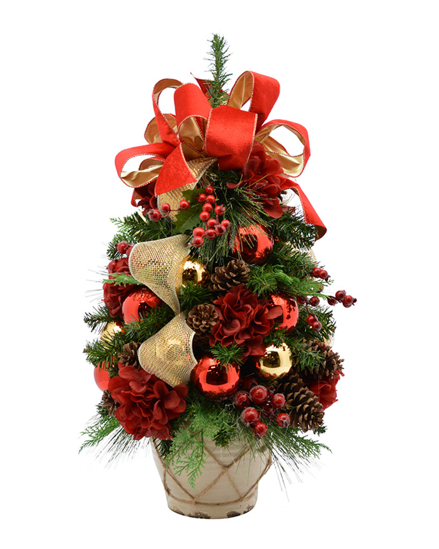 Image of Creative Displays Decorated Evergreen Topiary