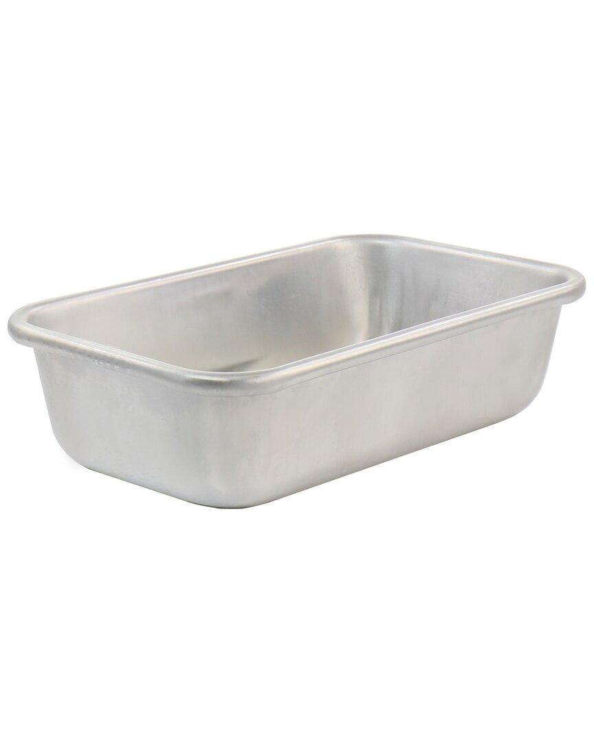 Martha Stewart 9in Aluminum Rectangle Loaf Pan In Silver