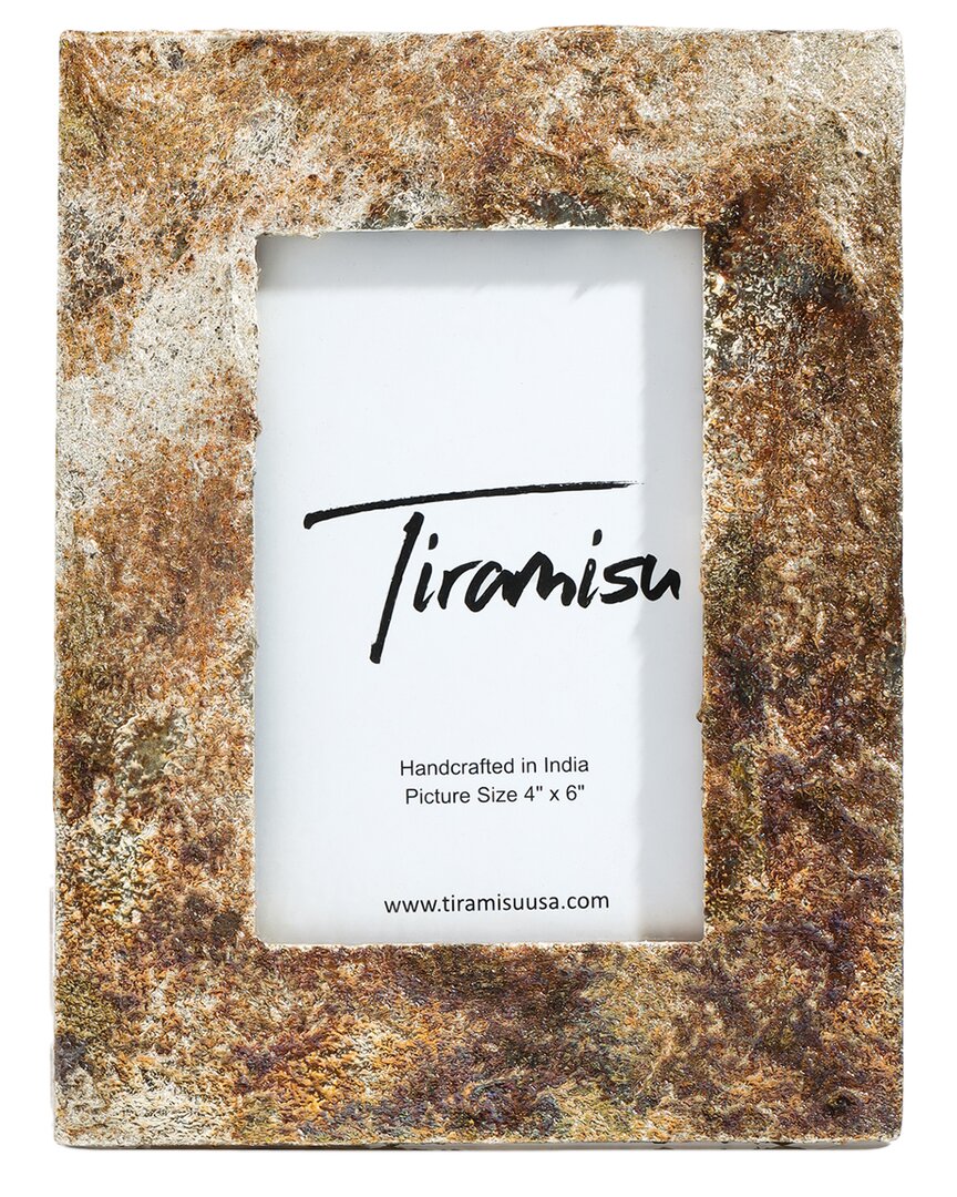 Tiramisu Canyon Texture Picture Frame In Brown