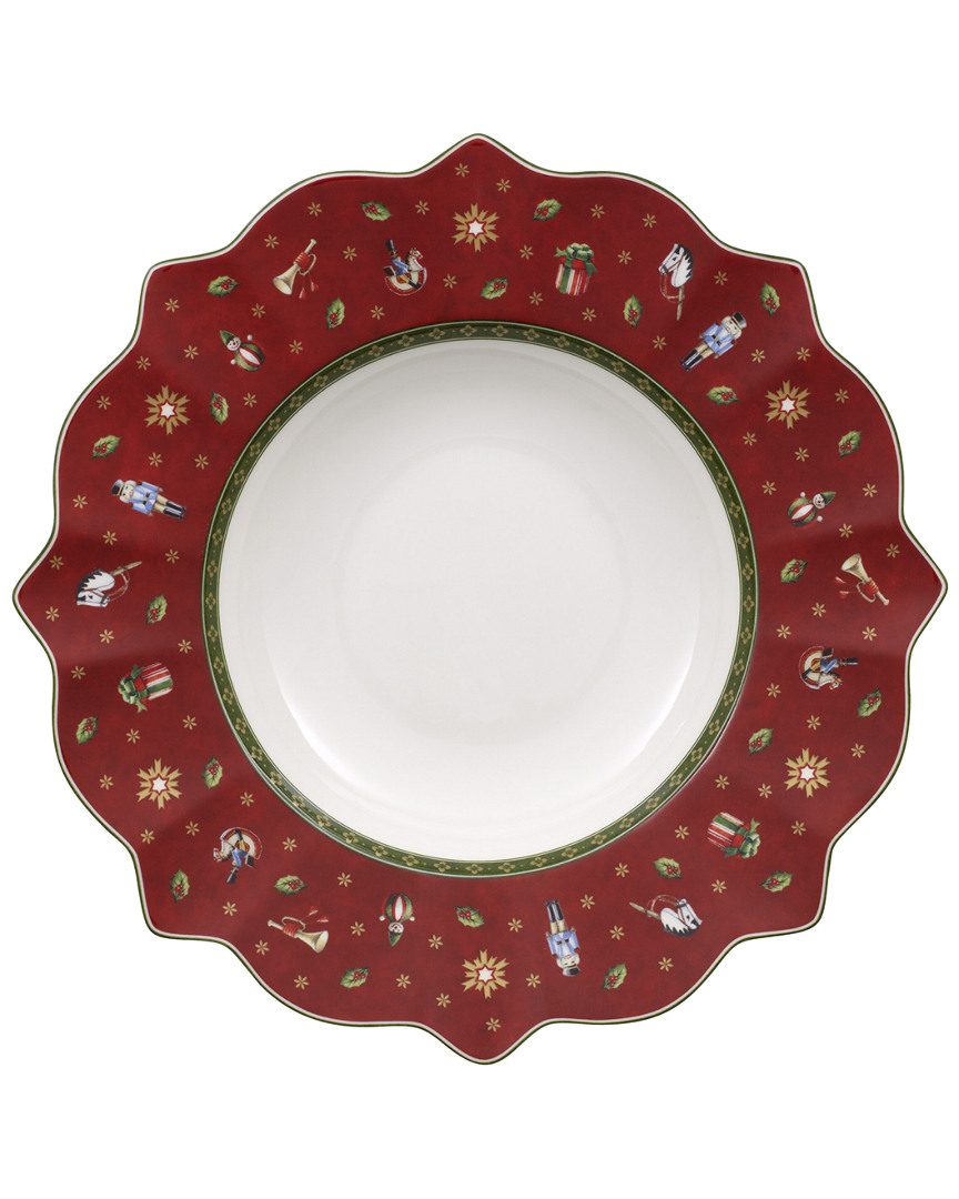 Villeroy & Boch Toy's Delight Dinner Plate: Red