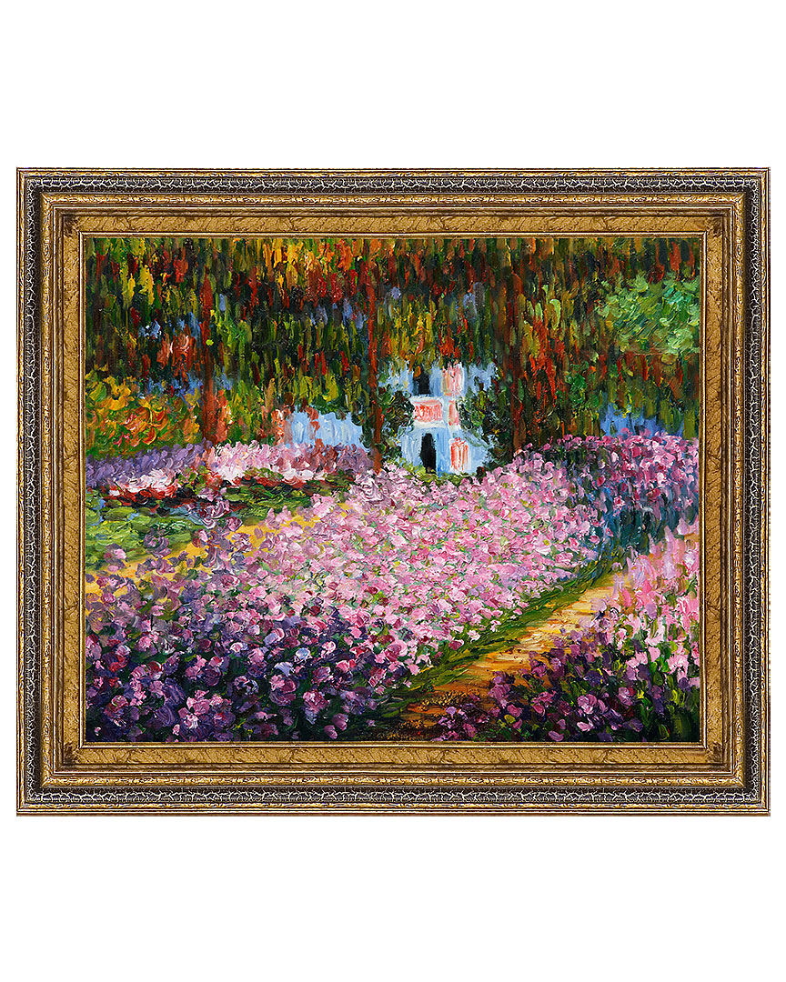 Shop Overstock Art Artist's Garden At Giverny By Claude Monet