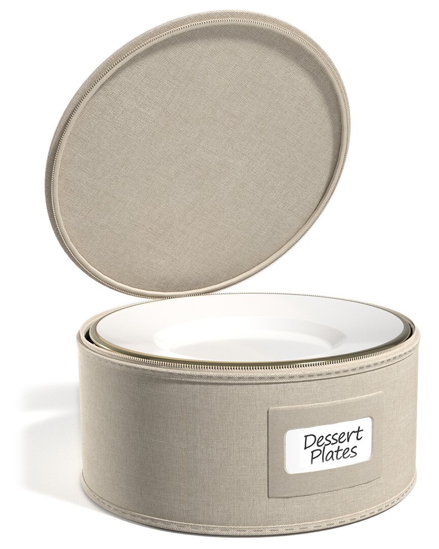 Sorbus China Storage Dinnerware Organizer In Neutral