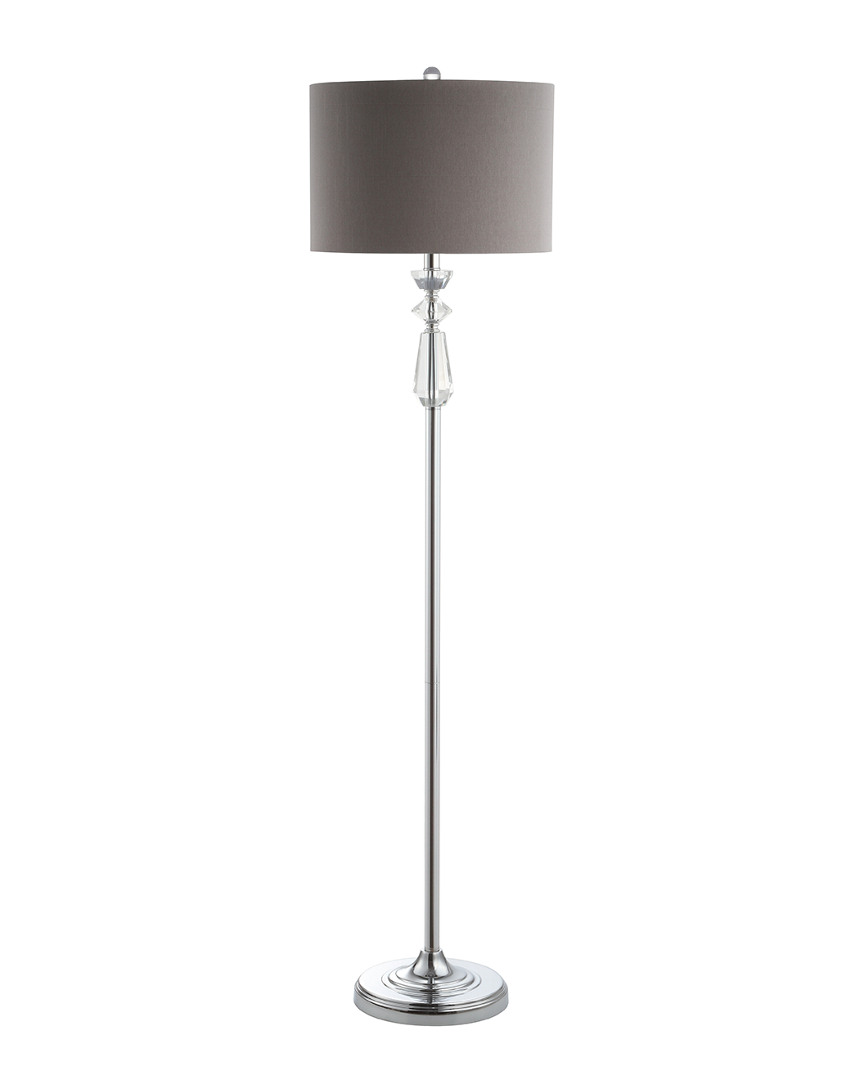 Jonathan Y Layla 59.5in Crystal Metal Led Floor Lamp With Shade