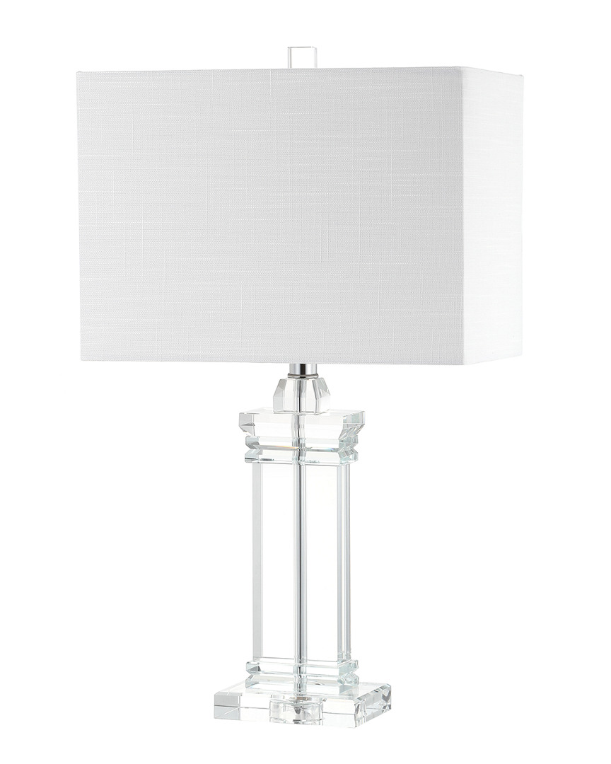 Jonathan Y Ophelia 26.5in Crystal Led Table Lamp