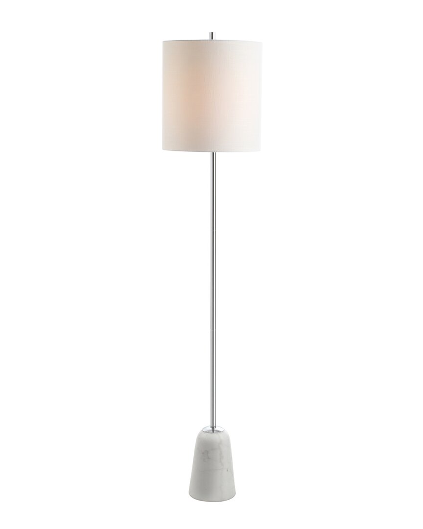 Jonathan Y Lincoln 62.5in Marblemetal Led Floor Lamp