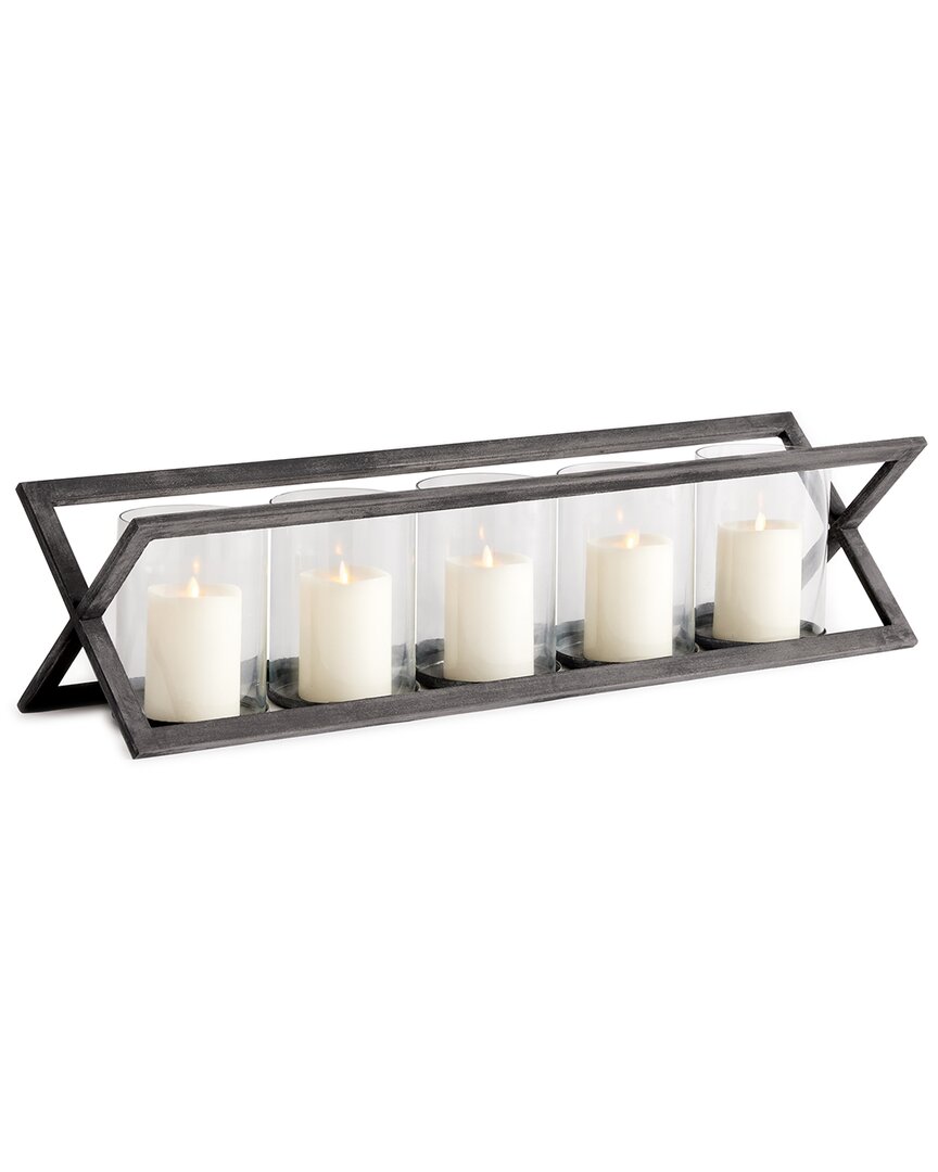 Napa Home & Garden Baxton 5-pillar Candle Holder In Black