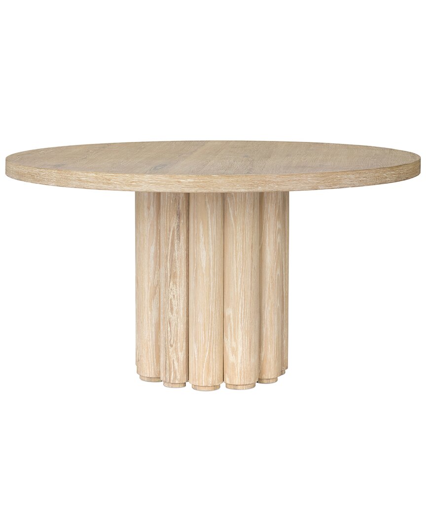 Classic Home Tiber Round Washed Dining Table