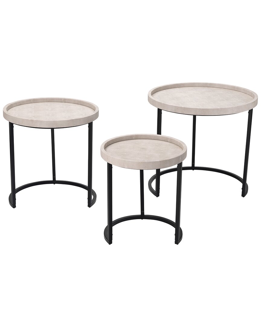 Jamie Young Maddo X Side Tables