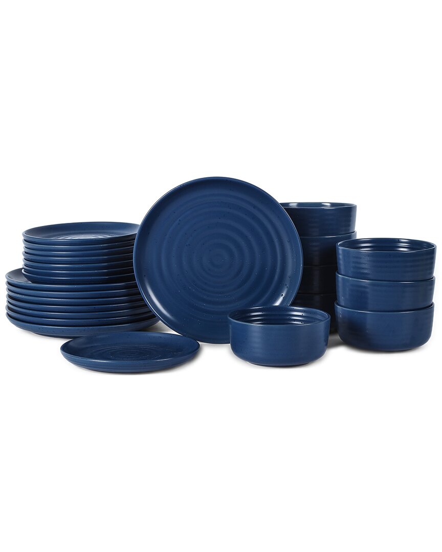 Earth & Clay Ion 24-piece Dinnerware Set Stoneware