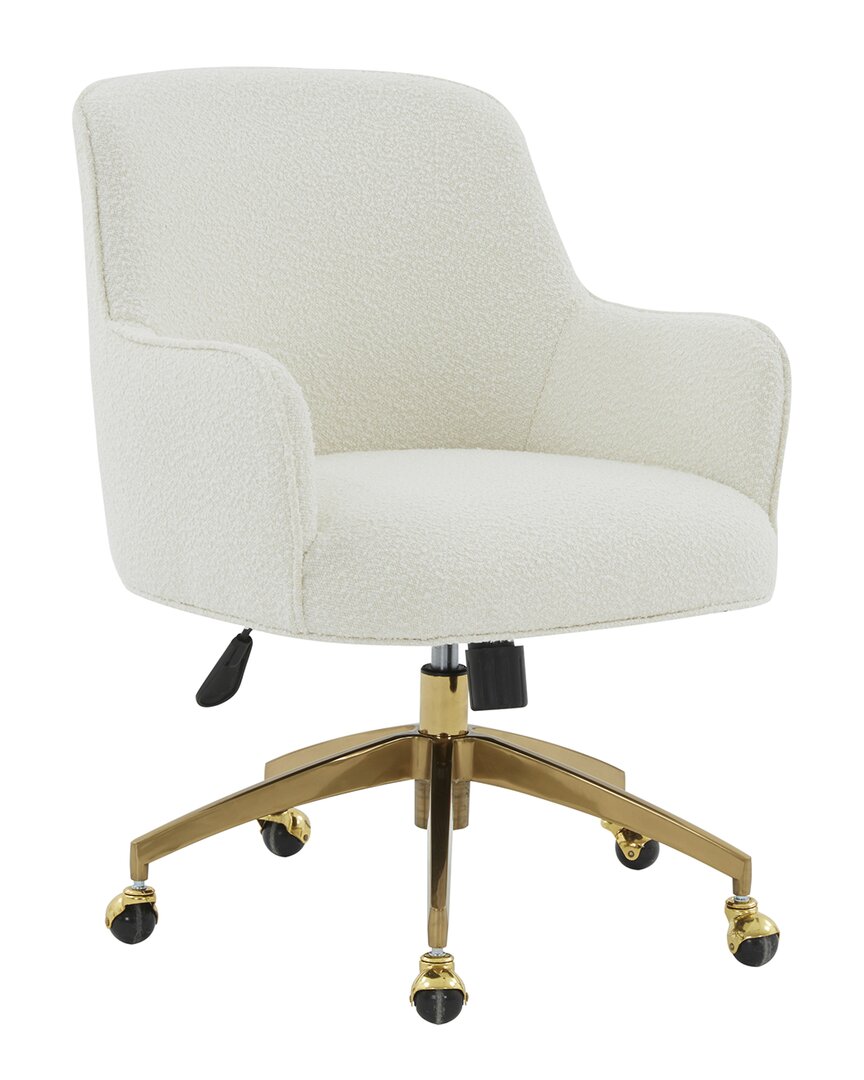 Safavieh Couture Kierstin Adjustable Desk Chair In White