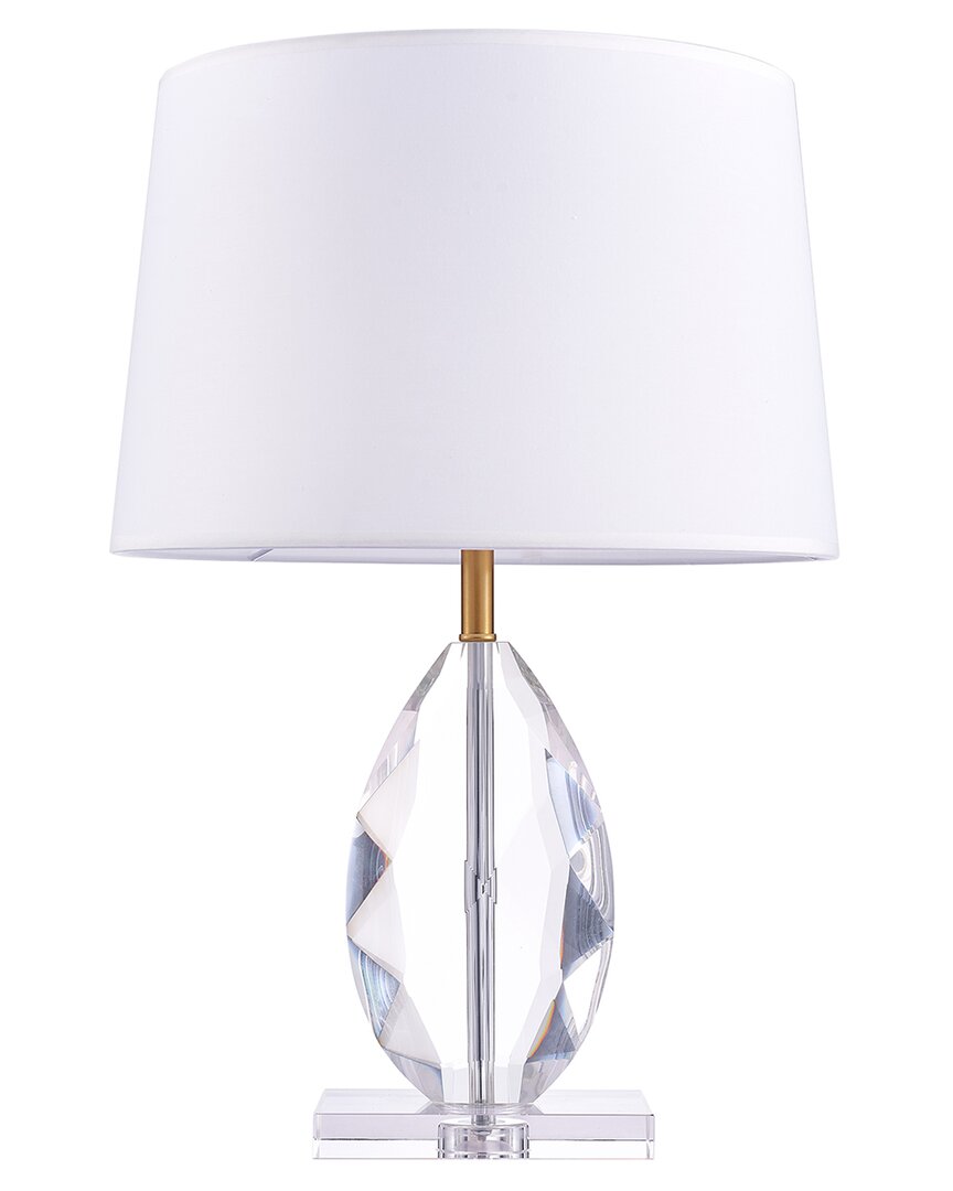 Pasargad Home Regal Lauren White Table Lamp