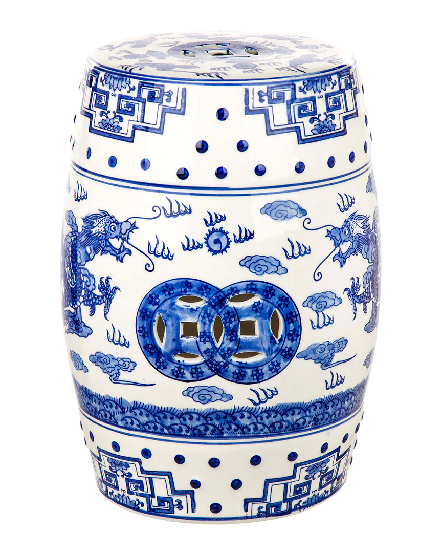 Safavieh Gateless Mist Chinoiseries Garden Stool