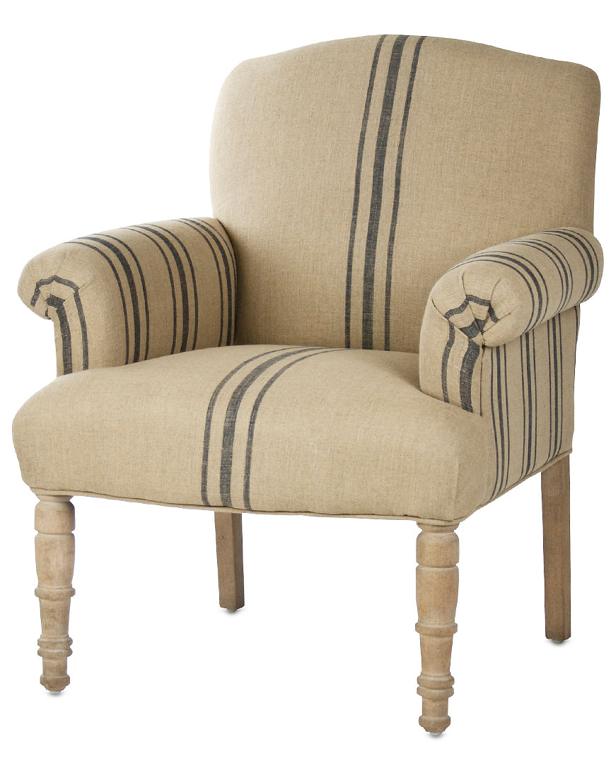 Zentique French 19th Century Club Chair In Neutral
