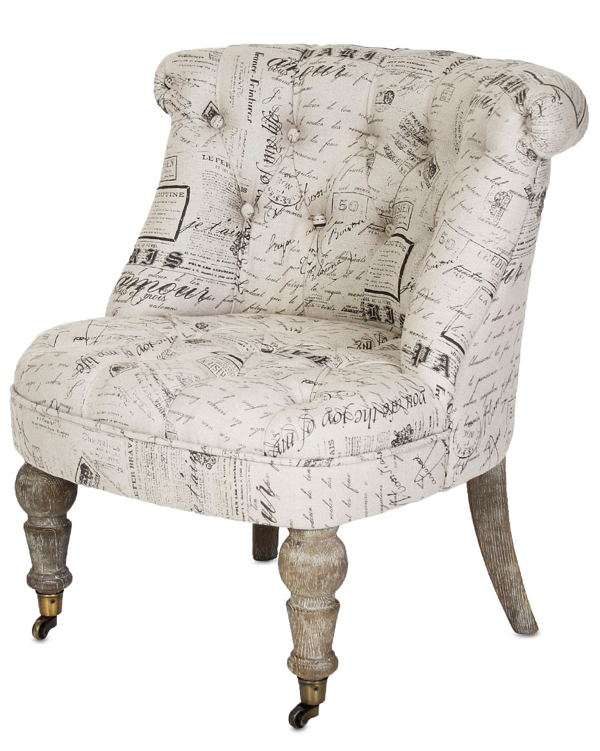 Zentique Slipper Chair In Multi
