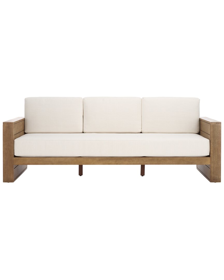 Safavieh Couture Santiago Eucalyptus Patio Sofa