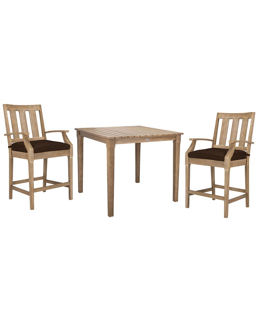 Safavieh Couture Safavieh Set Of 2 Couture San Salvador Patio Counter Stoolss