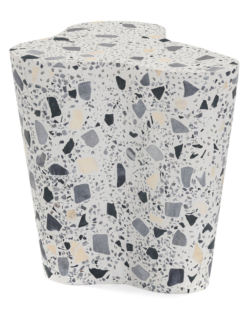 Tov Furniture Slab Terrazzo Side Table